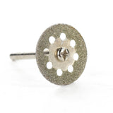 8 Holes Emery Cutting Chip Jade  Saw Blade Electric Grinder Accessories, 10 Saw Blade 2 Connecting rod 30MM, 10 Saw Blade 2 Connecting rod 20MM, 10 Saw Blade 2 Connecting rod 22MM, 10 Saw Blade 2 Connecting rod 25MM