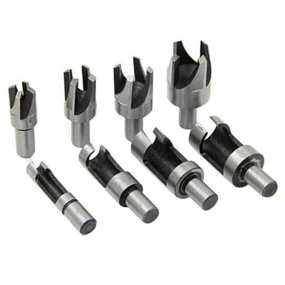 8 In 1 Carbon Steel Corkscrew Woodworking Hole Punch, 8 In 1 Corkscrew - laboratorydeal