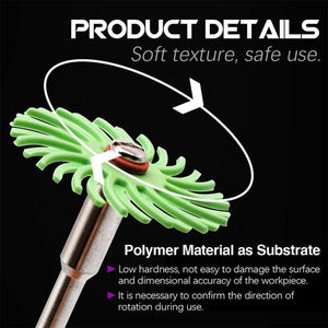 8 PCS Ivory Fruit Polishing Head Bloody Lotus Wood Carving Nuclear Carving Slit Grinding Head, 80 Grit, 120 Grit, 220 Grit, 320 Grit, 400 Grit, 600 Grit, 1000 Grit - laboratorydeal