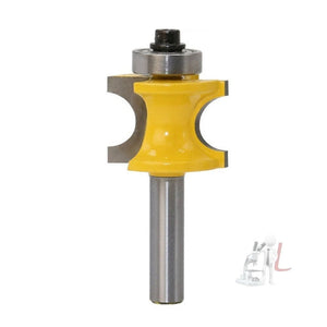 8 - Shank Bearing Positive Semicircular Cutter Engraving Machine Woodworking Cutter, No. 1, No. 2, No. 3, No. 4, No. 5, 5 PCS/Set - laboratorydeal