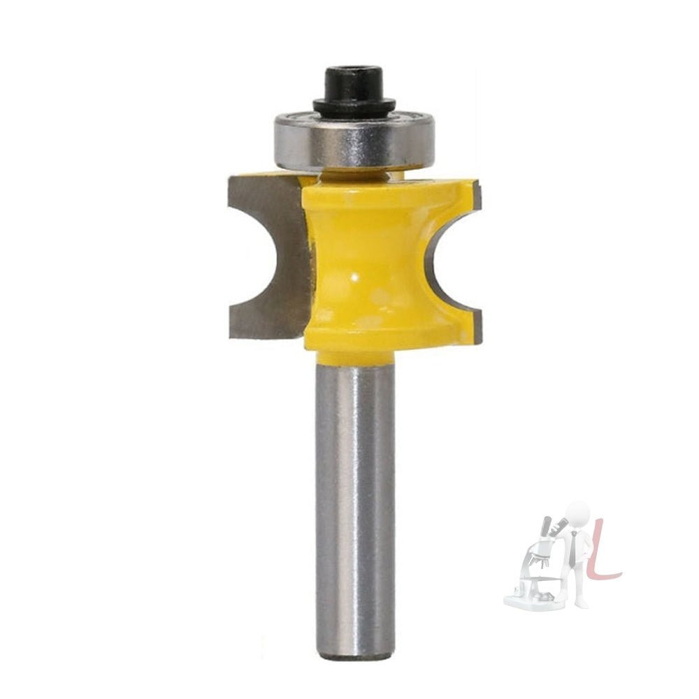 8 - Shank Bearing Positive Semicircular Cutter Engraving Machine Woodworking Cutter, No. 1, No. 2, No. 3, No. 4, No. 5, 5 PCS/Set - laboratorydeal