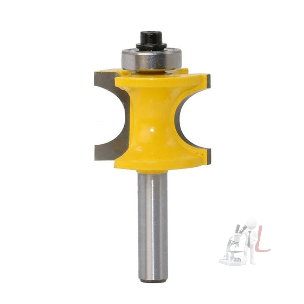 8 - Shank Bearing Positive Semicircular Cutter Engraving Machine Woodworking Cutter, No. 1, No. 2, No. 3, No. 4, No. 5, 5 PCS/Set - laboratorydeal