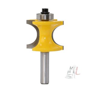 8 - Shank Bearing Positive Semicircular Cutter Engraving Machine Woodworking Cutter, No. 1, No. 2, No. 3, No. 4, No. 5, 5 PCS/Set - laboratorydeal