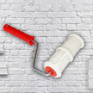 8 inch imitation brick pattern roller embossing roller diatom mud construction tool, Diatom Mud Construction tool