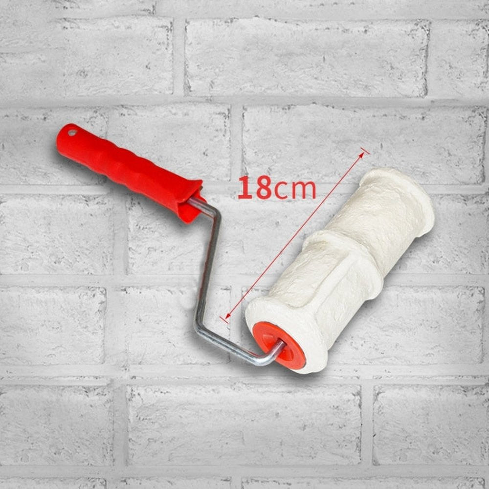 8 inch imitation brick pattern roller embossing roller diatom mud construction tool, Diatom Mud Construction tool