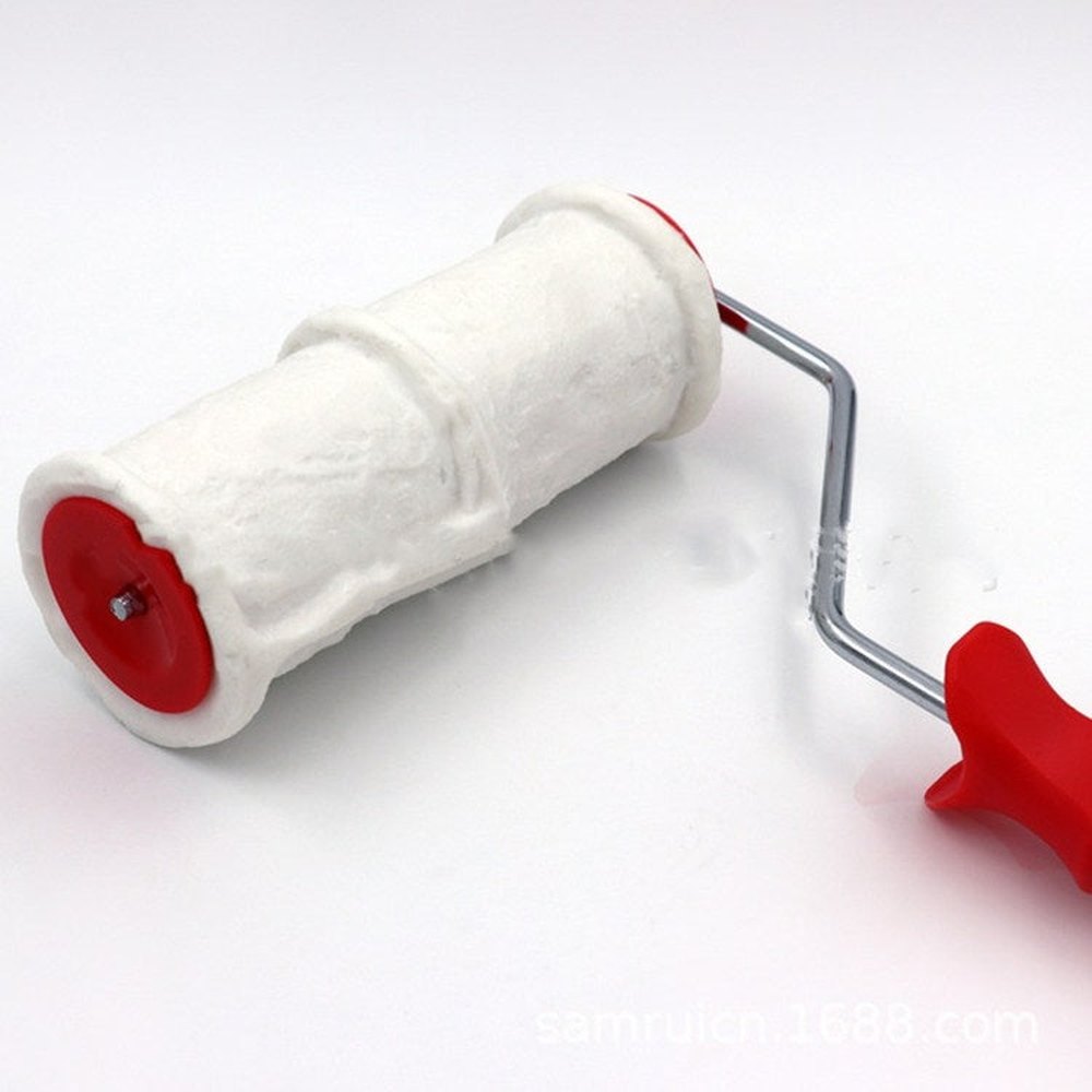 8 inch imitation brick pattern roller embossing roller diatom mud construction tool, Diatom Mud Construction tool
