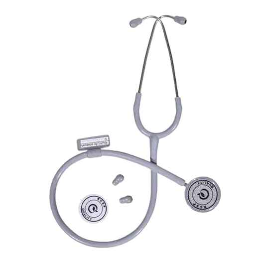 Single Head Stethoscope for Doctors & Nurses | Lightweight Medical Stethoscope with High Acoustic Sensitivity for Adult & Pediatric Use
