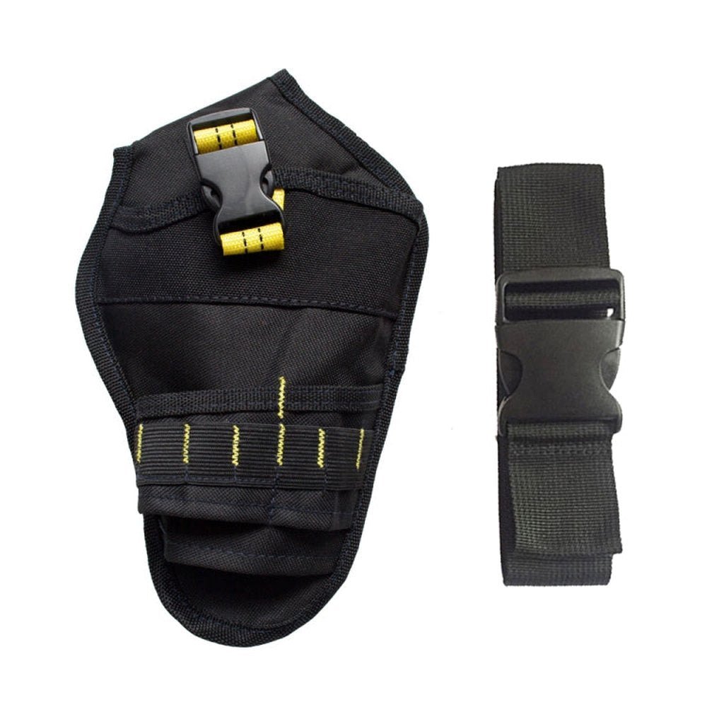 900D Oxford Cloth Kit Waist Bag Electrician Storage Bag, Black Yellow Line + Belt, Black Red Line + Belt, Black Yellow Line, Black Red Line - laboratorydeal