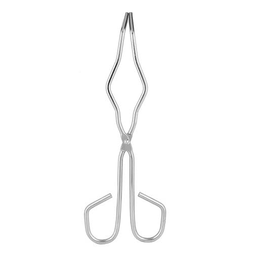 Stainless Steel Crucible Clamp, 20.32 cm Furnace Tongs for Gold Melting, Jewellery Making Tools