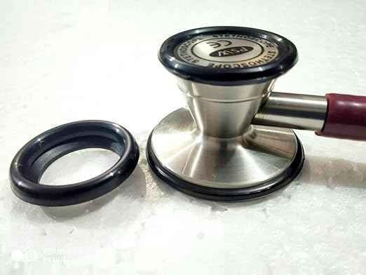 PAL Stethoscope Chest Piece Dual Head Stainless Steel (Black)