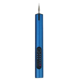 A288 Electric Grinding Machine Small Handheld Carving Pen, Style:, Gray, Black, White, Blue, Gray+Saw Blade+Grinding Head, Black+Saw Blade+Grinding Head, White+Saw Blade+Grinding Head, Blue+Saw Blade+Grinding Head