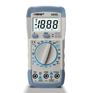 ANENG A830L Handheld Multimeter Household Electrical Instrument (Yellow Grey), OG8759A, OG8759B, OG8759C, OG8759D, OG8759E, OG8759F laboratorydeal