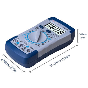ANENG A830L Handheld Multimeter Household Electrical Instrument (Yellow Grey), OG8759A, OG8759B, OG8759C, OG8759D, OG8759E, OG8759F laboratorydeal