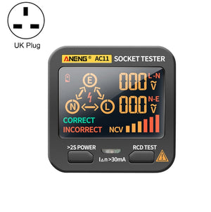 ANENG AC11 Multifunctional Digital Display Socket Tester Electrical Ground Wire Tester laboratorydeal