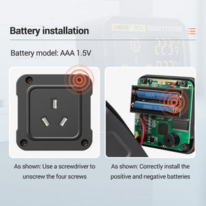 ANENG AC11 Multifunctional Digital Display Socket Tester Electrical Ground Wire Tester laboratorydeal