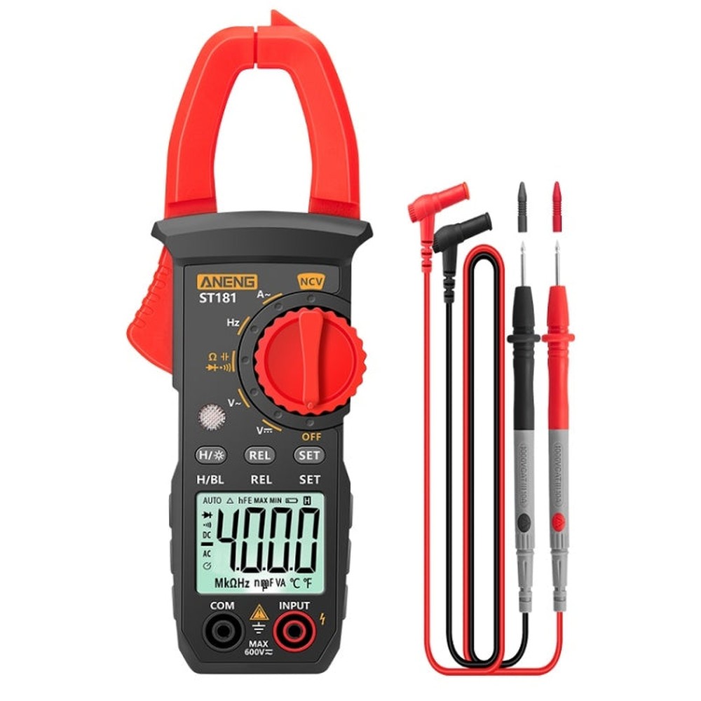 ANENG Intelligent Digital Backlit Clamp-On High-Precision Multimeter, ST181, ST182, ST183