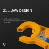 ANENG KT-87N Clamp Voltage And Current Measuring Multimeter, Yellow, Red, Blue, Gray