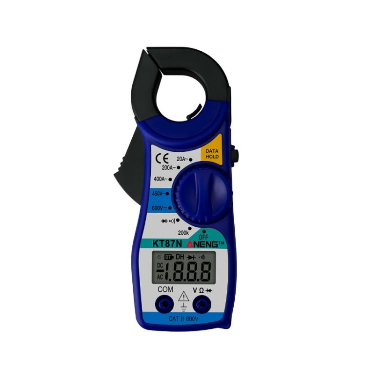 ANENG KT-87N Clamp Voltage And Current Measuring Multimeter, Yellow, Red, Blue, Gray laboratorydeal