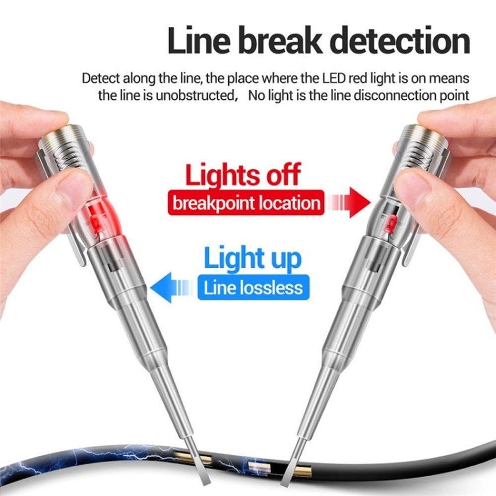 ANENG Multi - Function Induction High - Brightness Transparent Test Pen Screwdriver, B09 - laboratorydeal
