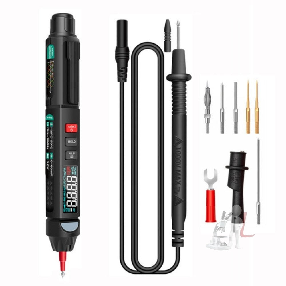 ANENG Multifunction Intelligent Measurement High Precision Multimeter, Model:, A3007, A3008, A3007 With Accessories, A3008 With Accessories