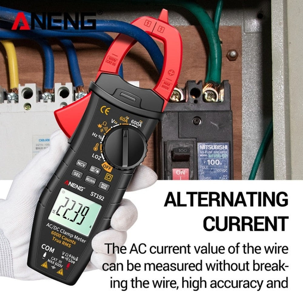 ANENG ST191 Multifunctional AC Clamp Digital Meter, ST192 600A DC Current, ST193 Intelligent Automatic
