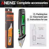 ANENG VC1019 Non-Contact Induction Electric Pen High-Precision Line Detection Breakpoint Voice Test Pen, VC1019