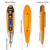 ANENG VD700 2pcs Sound and Light Alarm Non-contact Digital Display Sensor Multi-function Test Pen, Digital Display Pen (Black Red), Digital Display Pen (Yellow Green), Digital Display Pen (Black Yellow)