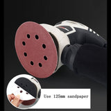 AOTUO Electric Sandpaper Machine Wall Sanding Polishing Machine Electric Tools, EU Plug, JST61101 Square