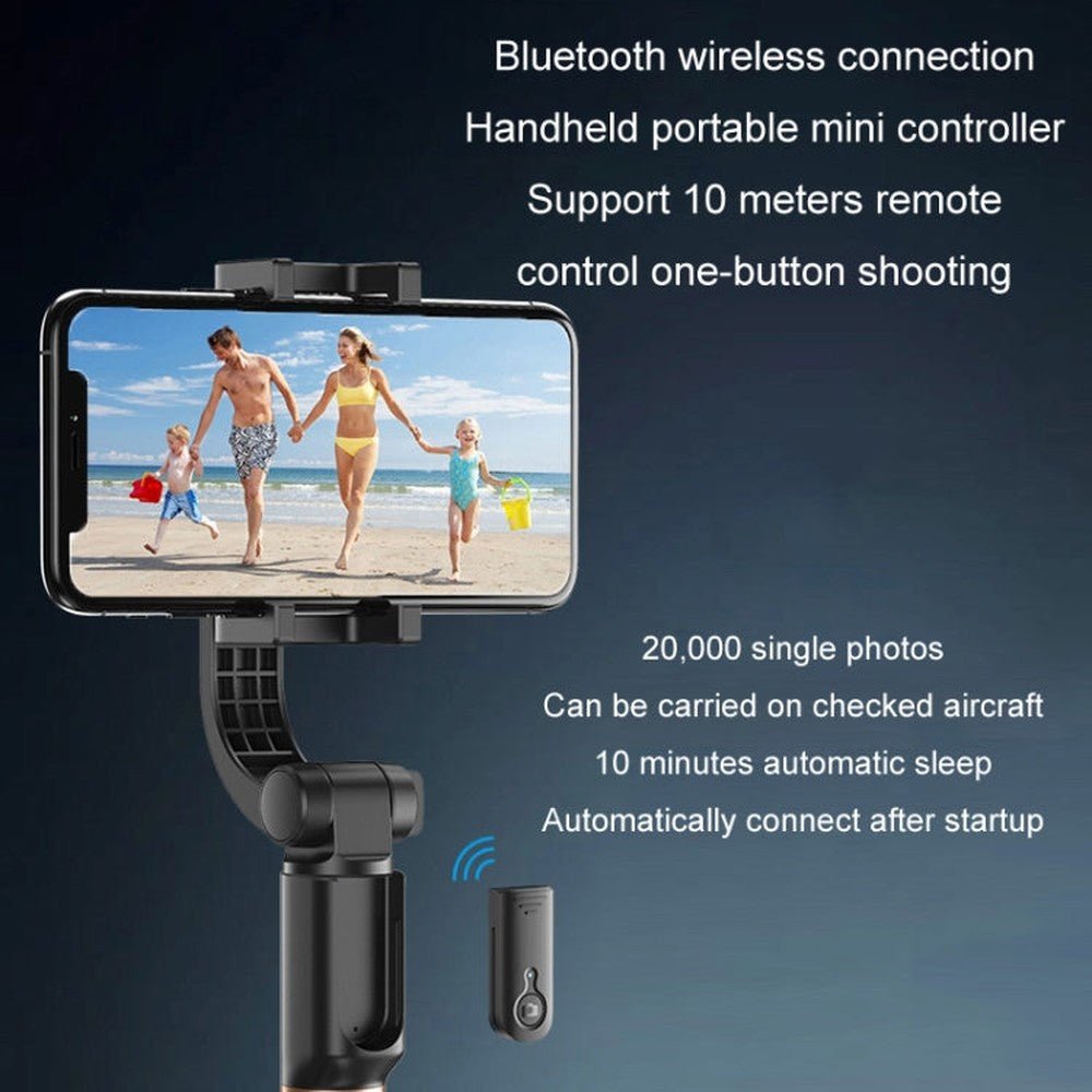 APEXEL APL - D6 Live Video Multifunctional Mobile Phone Gimbal Stabilizer Selfie Stick, APL - D6 - laboratorydeal