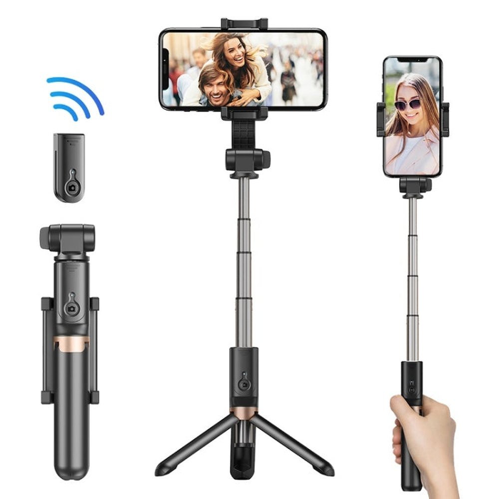 APEXEL APL - D6 Live Video Multifunctional Mobile Phone Gimbal Stabilizer Selfie Stick, APL - D6 - laboratorydeal