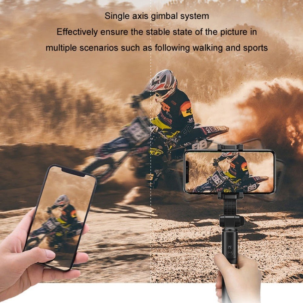 APEXEL APL - D6 Live Video Multifunctional Mobile Phone Gimbal Stabilizer Selfie Stick, APL - D6 - laboratorydeal