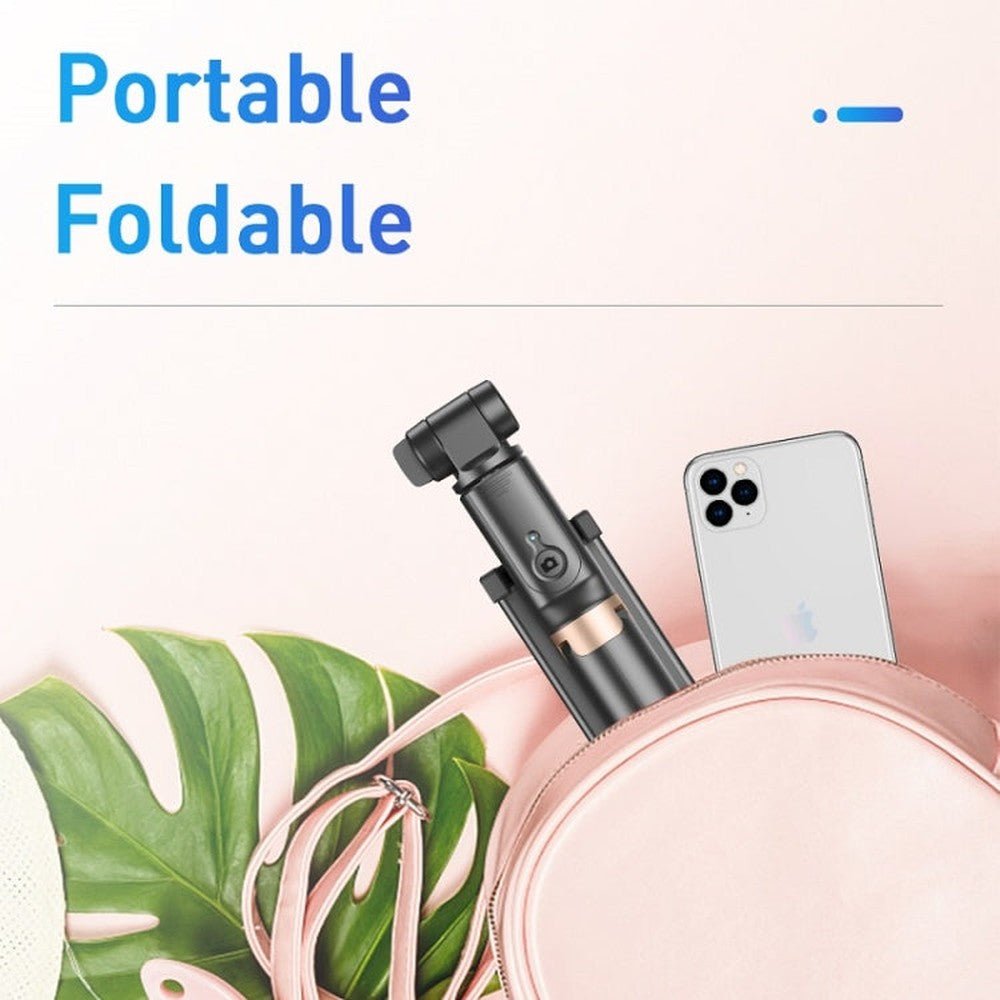 APEXEL APL - D6 Live Video Multifunctional Mobile Phone Gimbal Stabilizer Selfie Stick, APL - D6 - laboratorydeal