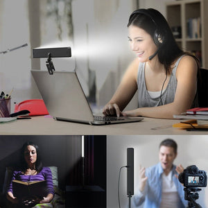 APEXEL APL - FL06 Portable Square Strip Live Video Conferencing Fill Light, APL - FL06 - laboratorydeal