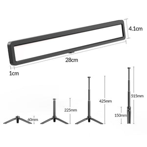 APEXEL APL - FL06 Portable Square Strip Live Video Conferencing Fill Light, APL - FL06 - laboratorydeal