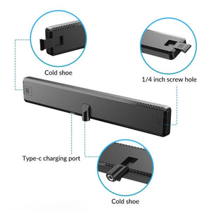 APEXEL APL - FL06 Portable Square Strip Live Video Conferencing Fill Light, APL - FL06 - laboratorydeal