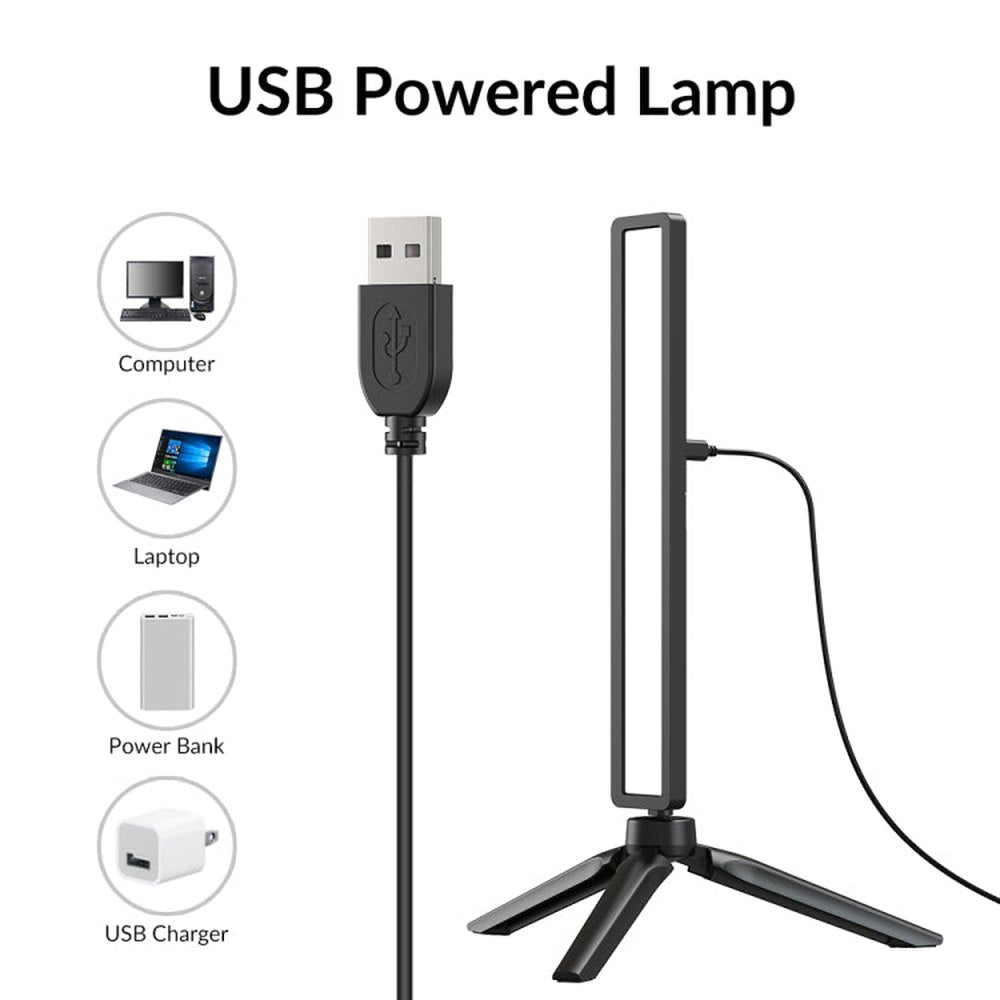 APEXEL APL - FL06 Portable Square Strip Live Video Conferencing Fill Light, APL - FL06 - laboratorydeal