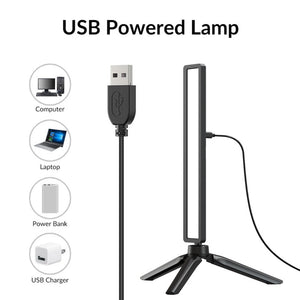 APEXEL APL - FL06 Portable Square Strip Live Video Conferencing Fill Light, APL - FL06 - laboratorydeal