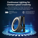 APEXEL APL-FL26 Jewelry Food Still Life Tri-color 9-speed Slim Ring Macro Photography Fill Light, APL-FL26