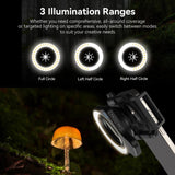 APEXEL APL-FL26 Jewelry Food Still Life Tri-color 9-speed Slim Ring Macro Photography Fill Light, APL-FL26