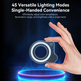 APEXEL APL-FL26 Jewelry Food Still Life Tri-color 9-speed Slim Ring Macro Photography Fill Light, APL-FL26