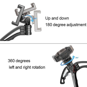 APEXEL Portable Handheld Lazy Live Broadcast Desktop Folding Universal Bluetooth Tripod Phone Holder - laboratorydeal