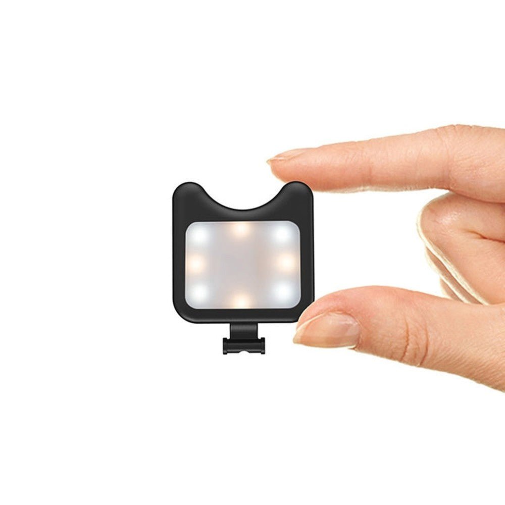 APEXEL Portable Handheld Lazy Live Broadcast Desktop Folding Universal Bluetooth Tripod Phone Holder with Flashlight - laboratorydeal