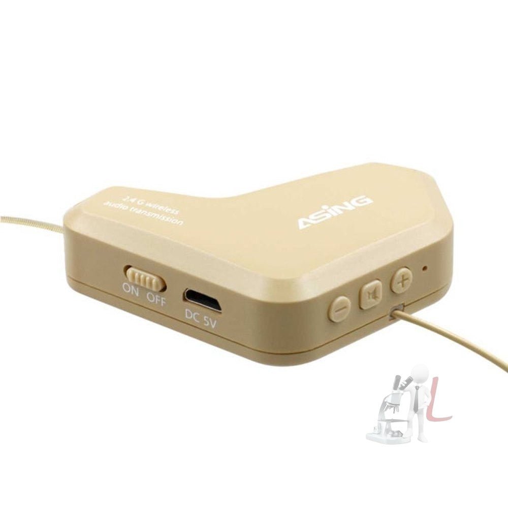 ASiNG WM03 2.4GHz Wireless Audio Transmission Electronic Pickup Microphone, Transmission Distance: 20 - 30m, WM03 - laboratorydeal