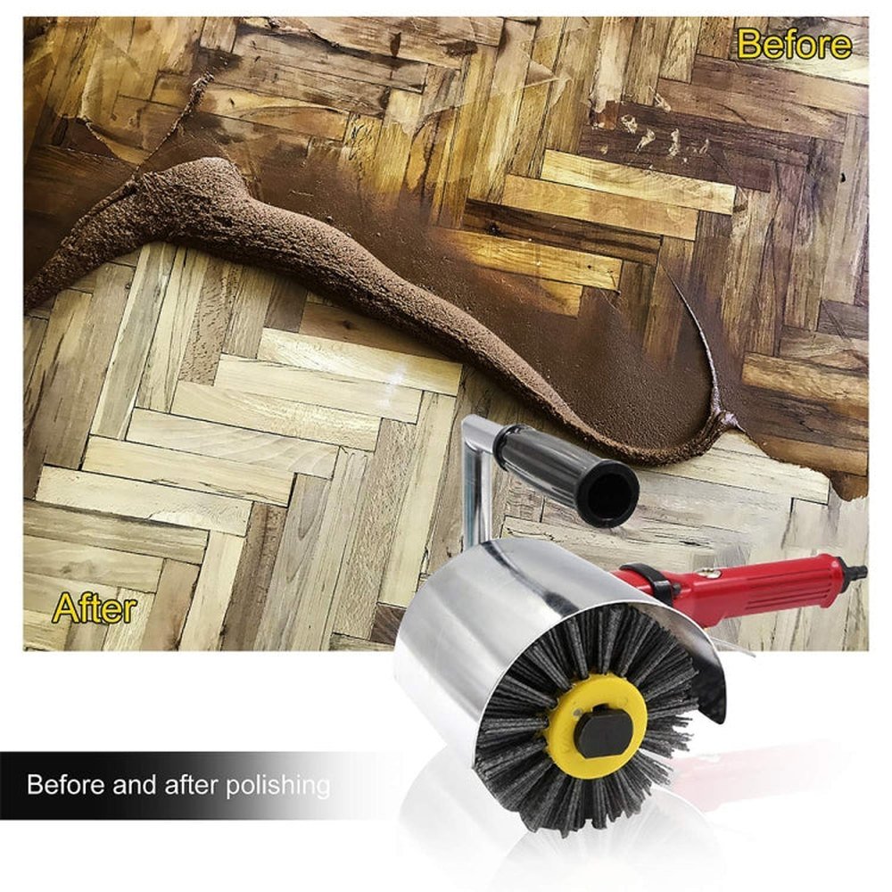 Abrasive Wire Drawing Wheel Wood Grain Reduction Refurbishment Drawing Wheel, 80 Mesh, 240 Mesh, 320 Mesh - laboratorydeal