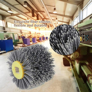 Abrasive Wire Drawing Wheel Wood Grain Reduction Refurbishment Drawing Wheel, 80 Mesh, 240 Mesh, 320 Mesh - laboratorydeal