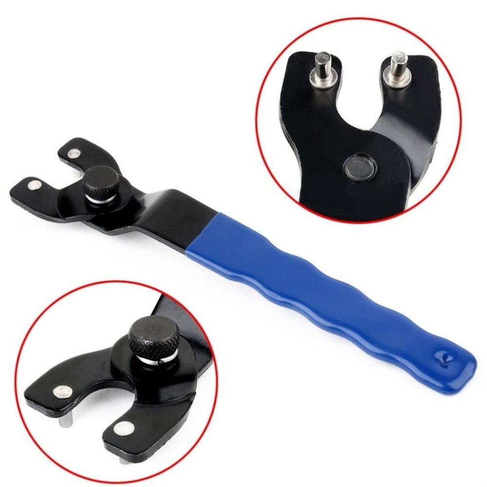 Adjustable Angle Grinder Wrench Cutting Machine Power Tool Wrench - laboratorydeal