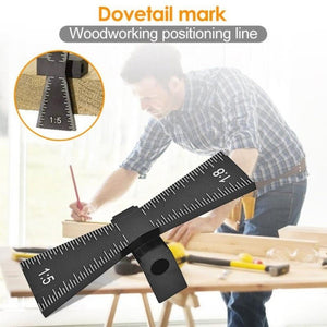 Aluminum Alloy Dovetail Line Marker Compact Woodworking Tool, Dovetail Line Marker - laboratorydeal