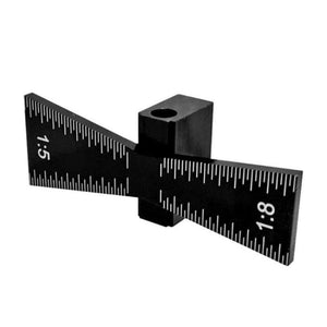 Aluminum Alloy Dovetail Line Marker Compact Woodworking Tool, Dovetail Line Marker - laboratorydeal