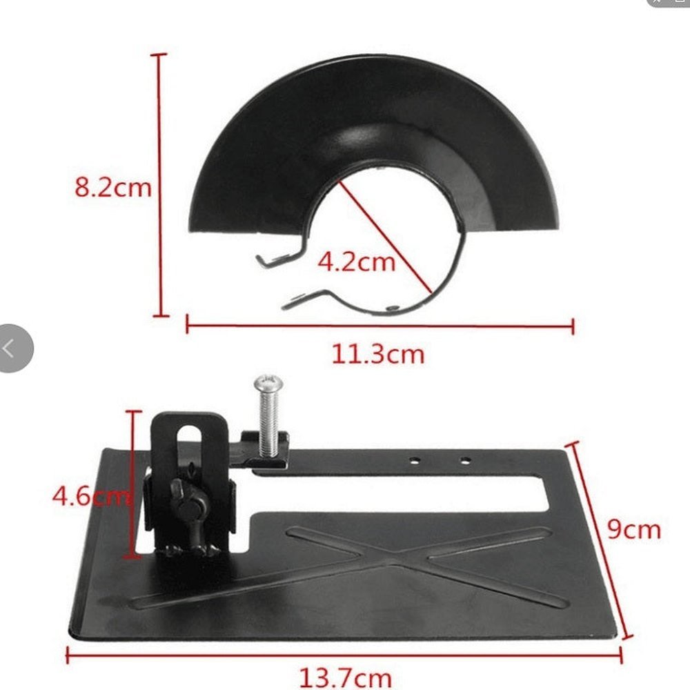 Angle Grinder Special Cutting Bracket Protective Cover Angle Grinder Cutting Machine Accessories, Angle grinder guard, Angle grinder balance seat - laboratorydeal