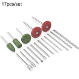 Angle Mill Accessories Grinding Accessories Set, HILDA 17pcs /Set Woodworking, HILDA 37pcs /Set Polishing, HILDA 18pcs /Set Stoneworking, HILDA 16pcs /Set Cutting